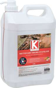 Image produit SAVON MICROBILLES PARF. AMANDE  SANS SOLVANT 4.5L AVEC POMPE