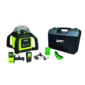 Image produit NIVEAU LASER CHANTIER ROTATIF HORIZONTAL VERT BRAVO H4 PORTEE 500M