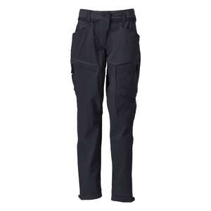Image produit PANTALON FEMME COUPE DIAMOND BLEU MARINE STRECH