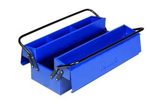 Image produit BOITE A OUTILS EXTENSIBLE METAL 3 CASES 500X210X190 MM BLEU