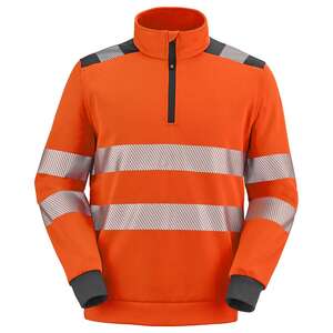 Image produit SWEAT FLUO SAFE XP ORANGE FLUO / GRIS CHARCOAL CEPOVETT