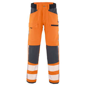 Image produit PANTALON TWIST HV - ORANGE FLUO / GRIS CHARCOAL