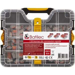 Image produit COFFRET DE 150 BORNES AUTOMATIQUES A LEVIER ONELEC