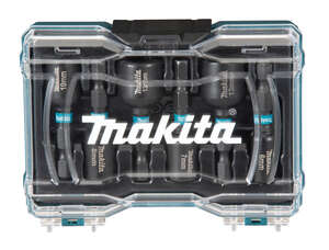 Image produit COFFRET DOUILLES CHOCS IMPACT HEX 1/4 6/7/8/10/12/13 MM  MAKITA